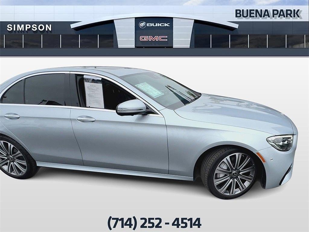 used 2022 Mercedes-Benz E-Class car, priced at $34,995