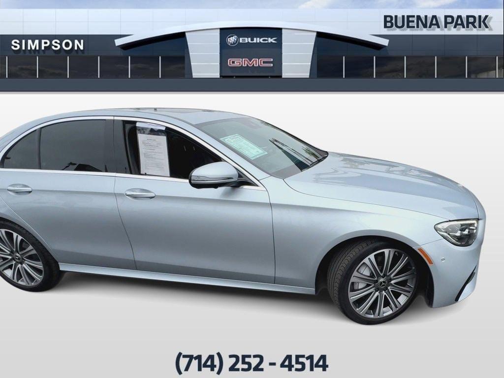 used 2022 Mercedes-Benz E-Class car, priced at $35,450