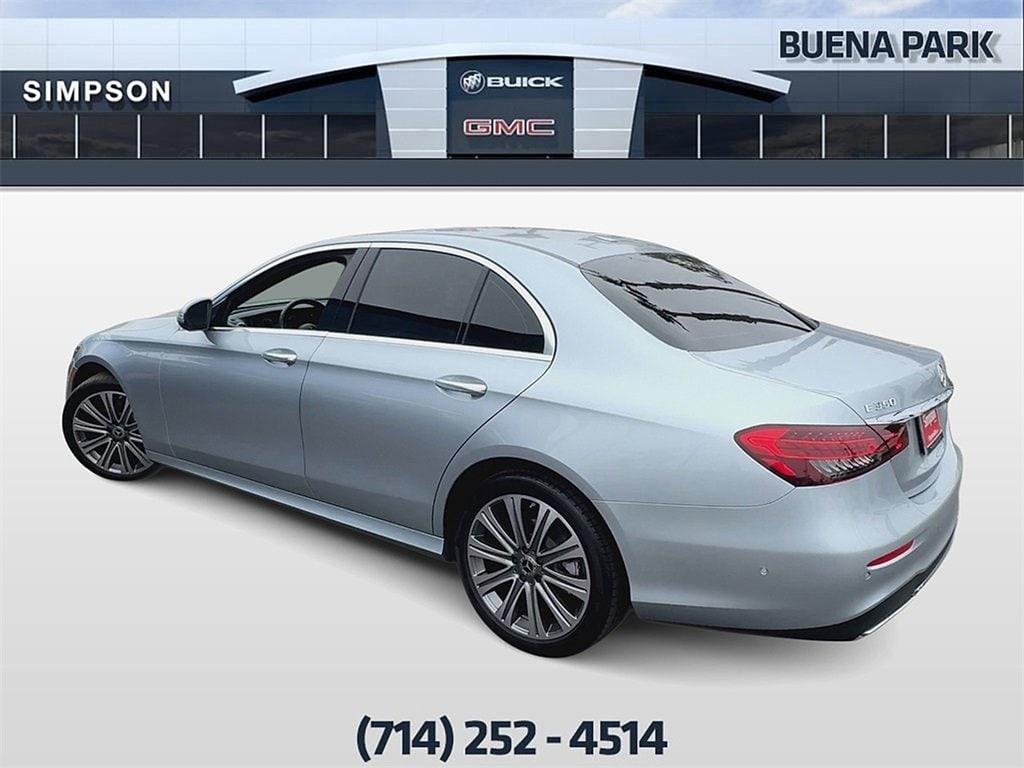 used 2022 Mercedes-Benz E-Class car, priced at $34,995