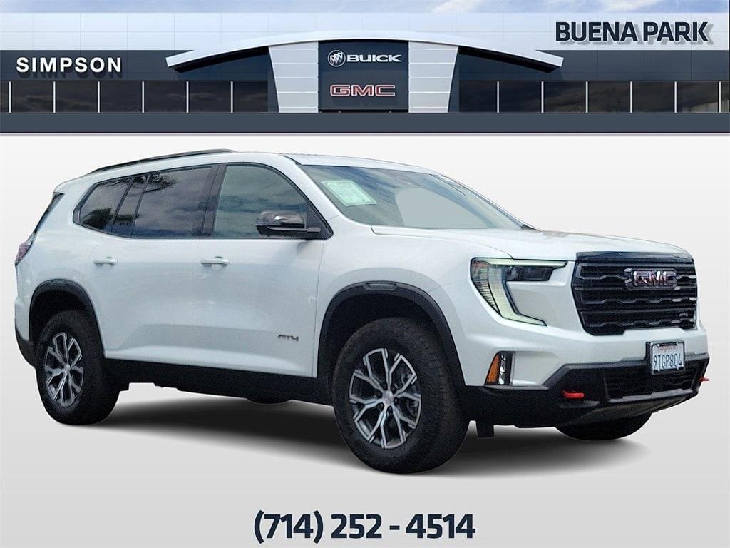 used 2025 GMC Acadia car, priced at $49,450