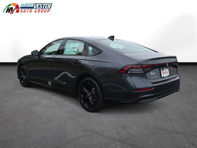new 2025 Honda Accord car, priced at $31,755