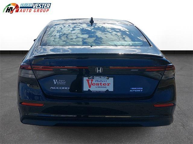 new 2025 Honda Accord Hybrid car, priced at $33,250