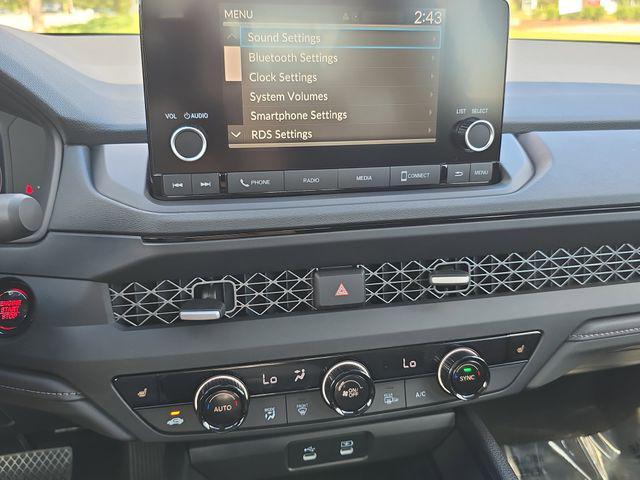 new 2025 Honda Accord car, priced at $30,385