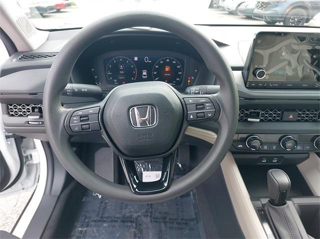 new 2025 Honda Accord car, priced at $30,610