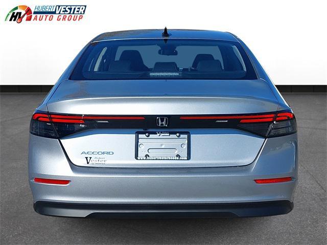 new 2025 Honda Accord car, priced at $30,155