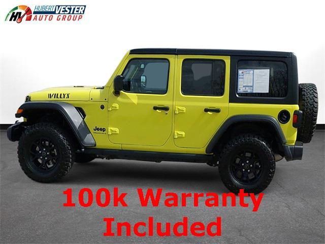 used 2024 Jeep Wrangler car, priced at $40,788