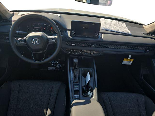 new 2025 Honda Accord car, priced at $32,210