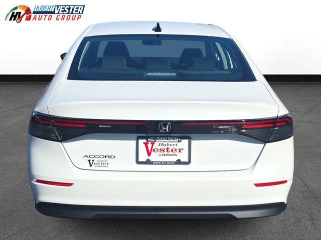 new 2025 Honda Accord car, priced at $32,210