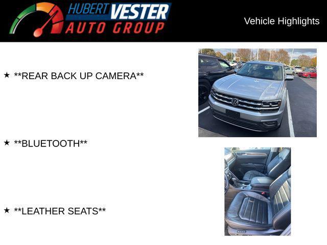 used 2018 Volkswagen Atlas car, priced at $20,338