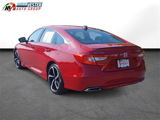 used 2021 Honda Accord car, priced at $27,488