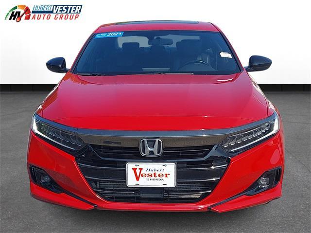 used 2021 Honda Accord car, priced at $27,488