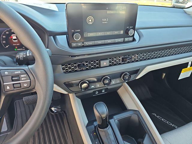 new 2025 Honda Accord car, priced at $29,945