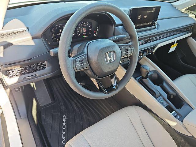 new 2025 Honda Accord car, priced at $29,945