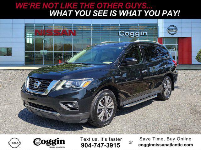 used 2017 Nissan Pathfinder car, priced at $16,588