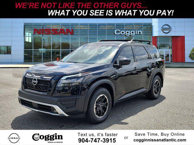 new 2025 Nissan Pathfinder car, priced at $42,978