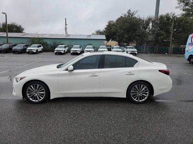 used 2022 INFINITI Q50 car, priced at $27,800