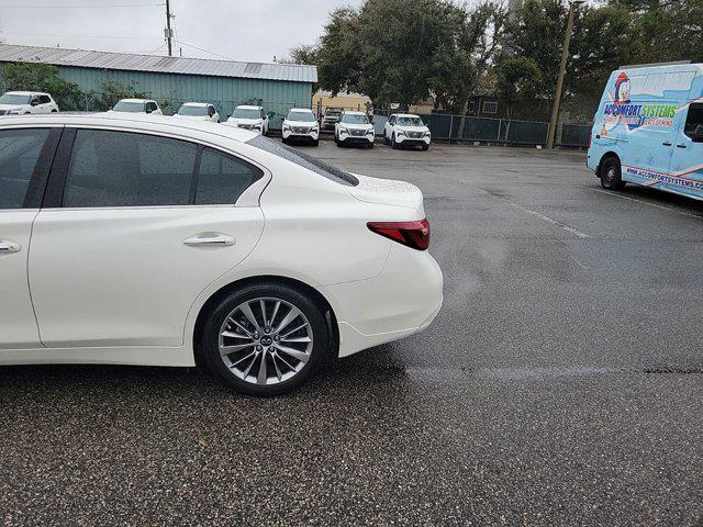 used 2022 INFINITI Q50 car, priced at $27,800