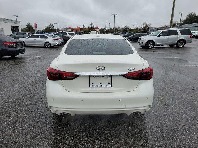 used 2022 INFINITI Q50 car, priced at $27,800