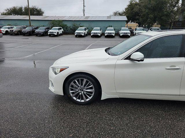 used 2022 INFINITI Q50 car, priced at $27,800