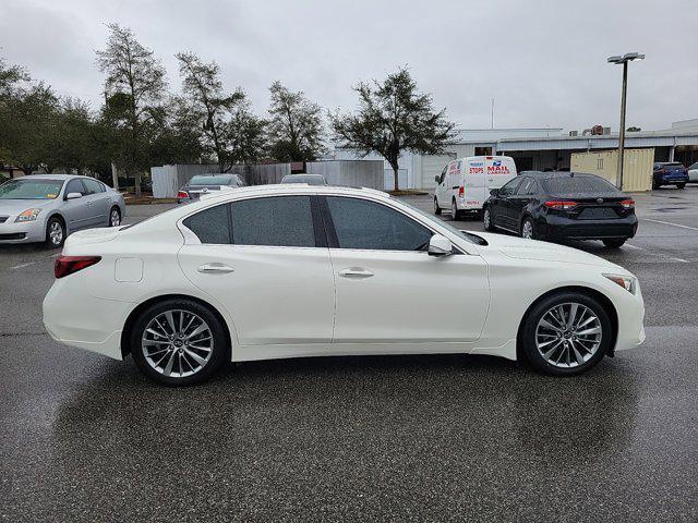 used 2022 INFINITI Q50 car, priced at $27,800