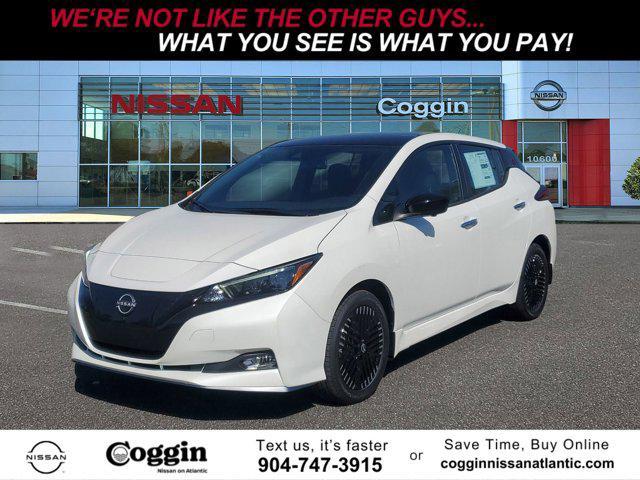 new 2024 Nissan Leaf car, priced at $33,785