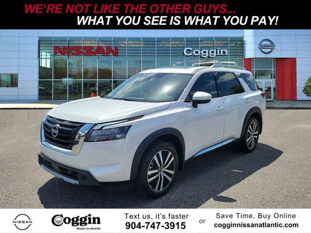new 2025 Nissan Pathfinder car, priced at $48,985