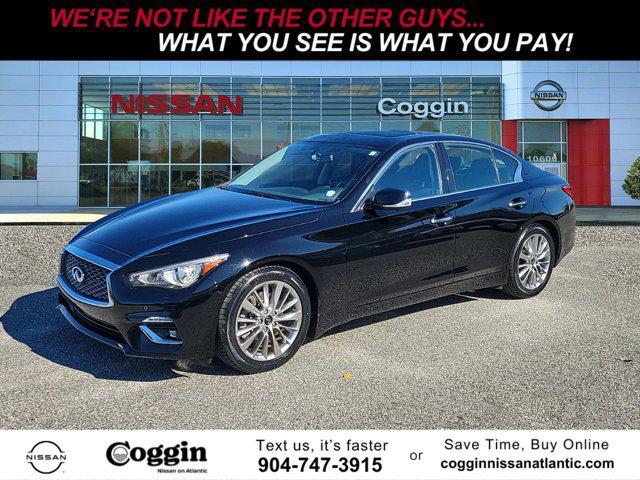 used 2022 INFINITI Q50 car, priced at $28,924