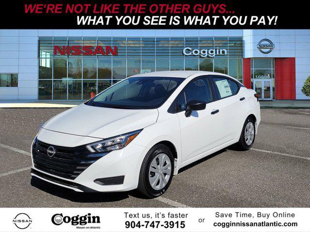 new 2025 Nissan Versa car, priced at $19,547