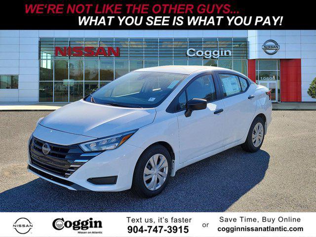new 2025 Nissan Versa car, priced at $18,519