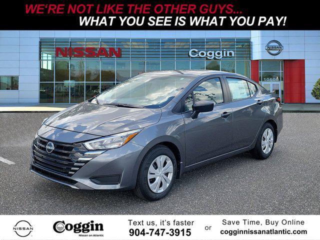 new 2025 Nissan Versa car, priced at $20,540