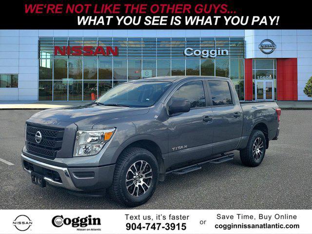 used 2022 Nissan Titan car, priced at $31,556