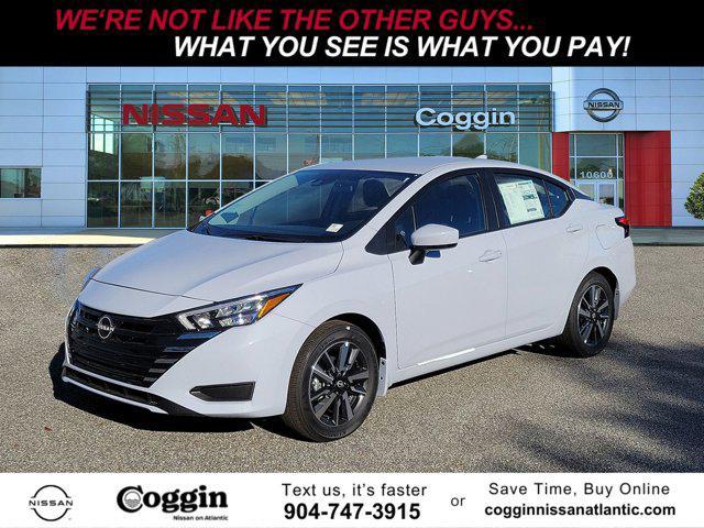 new 2025 Nissan Versa car, priced at $20,499