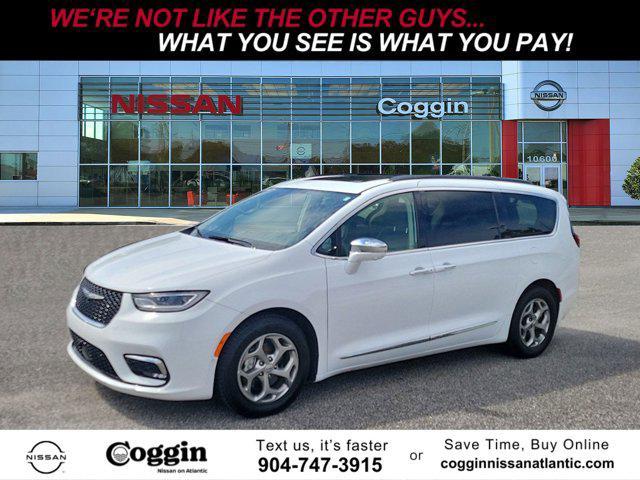 used 2022 Chrysler Pacifica car, priced at $27,139