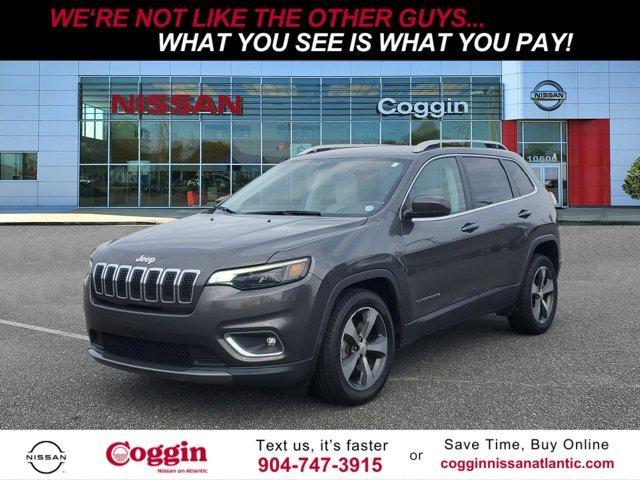 used 2019 Jeep Cherokee car, priced at $17,542