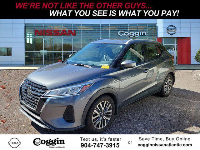 used 2021 Nissan Kicks car, priced at $14,605