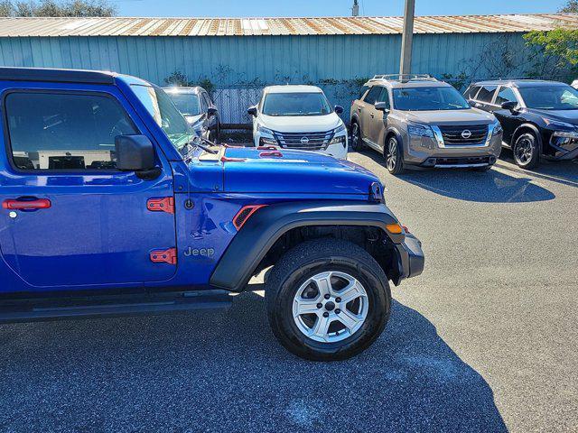 used 2018 Jeep Wrangler Unlimited car, priced at $21,796