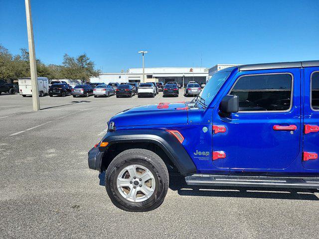 used 2018 Jeep Wrangler Unlimited car, priced at $21,796