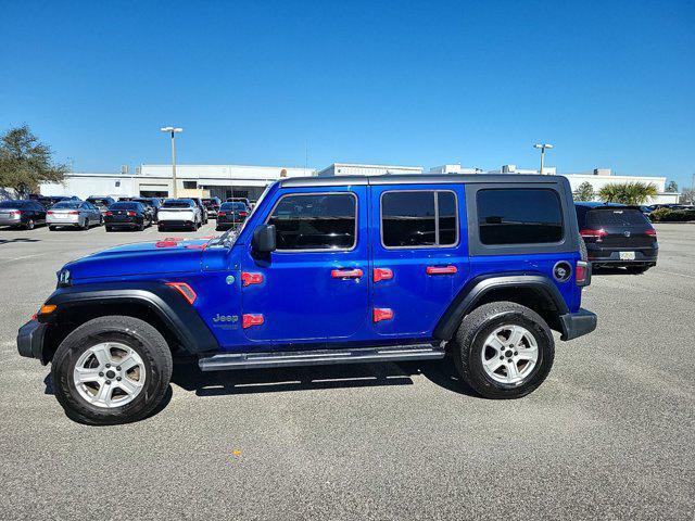 used 2018 Jeep Wrangler Unlimited car, priced at $21,796