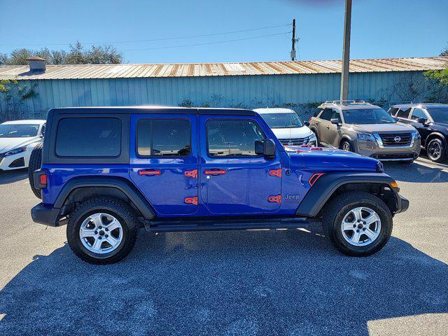 used 2018 Jeep Wrangler Unlimited car, priced at $21,796