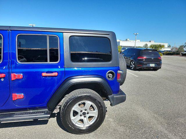 used 2018 Jeep Wrangler Unlimited car, priced at $21,796