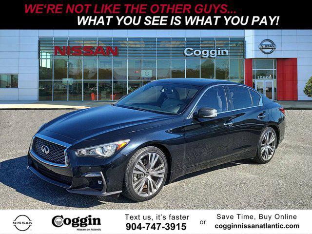 used 2021 INFINITI Q50 car, priced at $30,314