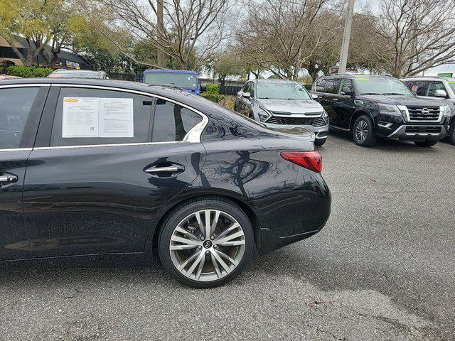 used 2021 INFINITI Q50 car, priced at $29,588