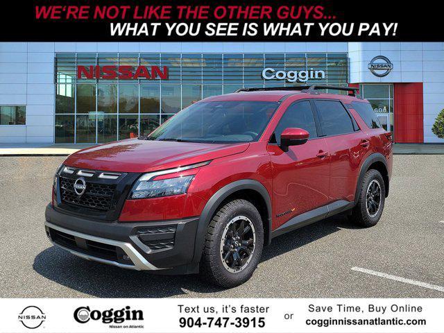 new 2025 Nissan Pathfinder car, priced at $43,117