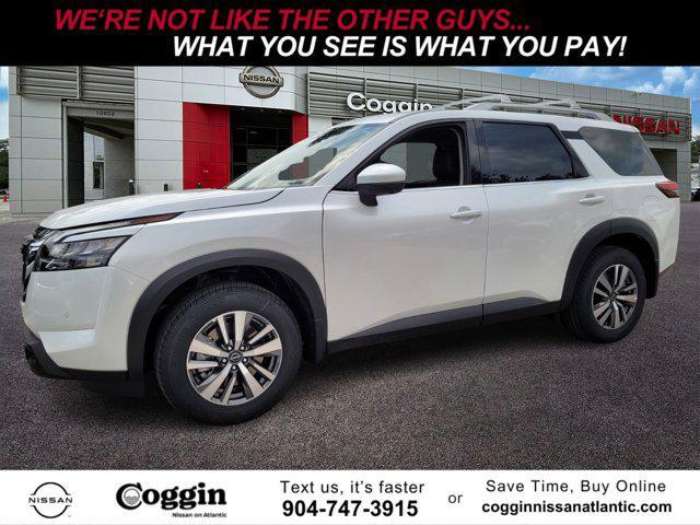 new 2025 Nissan Pathfinder car, priced at $40,132