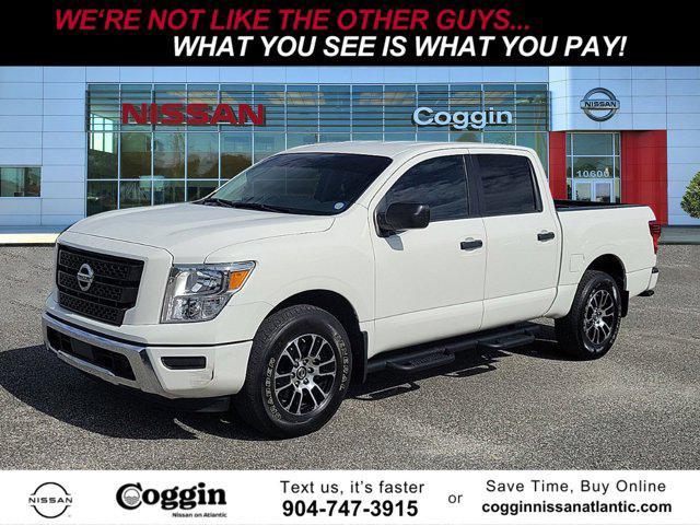 used 2022 Nissan Titan car, priced at $30,329