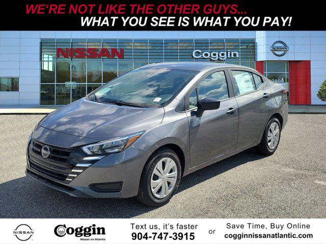 new 2025 Nissan Versa car, priced at $20,400