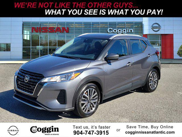 used 2021 Nissan Kicks car, priced at $14,519