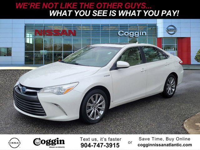 used 2015 Toyota Camry Hybrid car, priced at $14,988