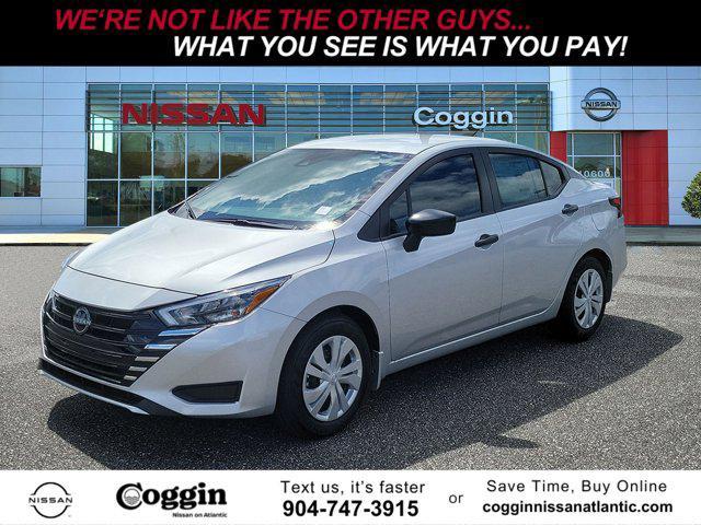new 2025 Nissan Versa car, priced at $20,695