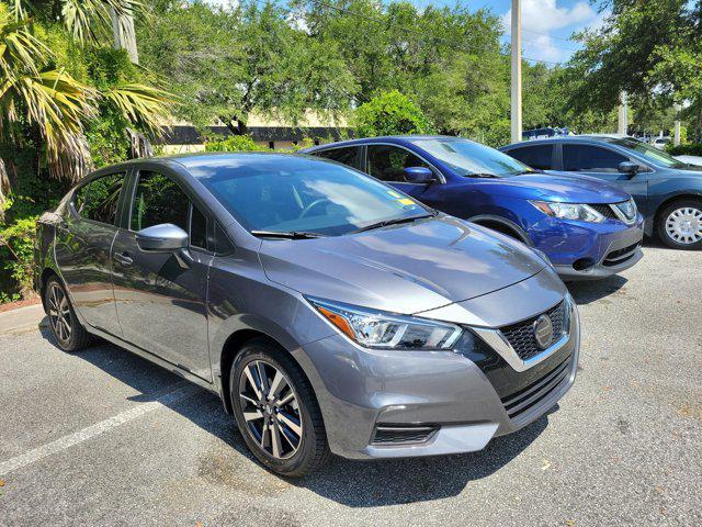 used 2021 Nissan Versa car, priced at $15,205